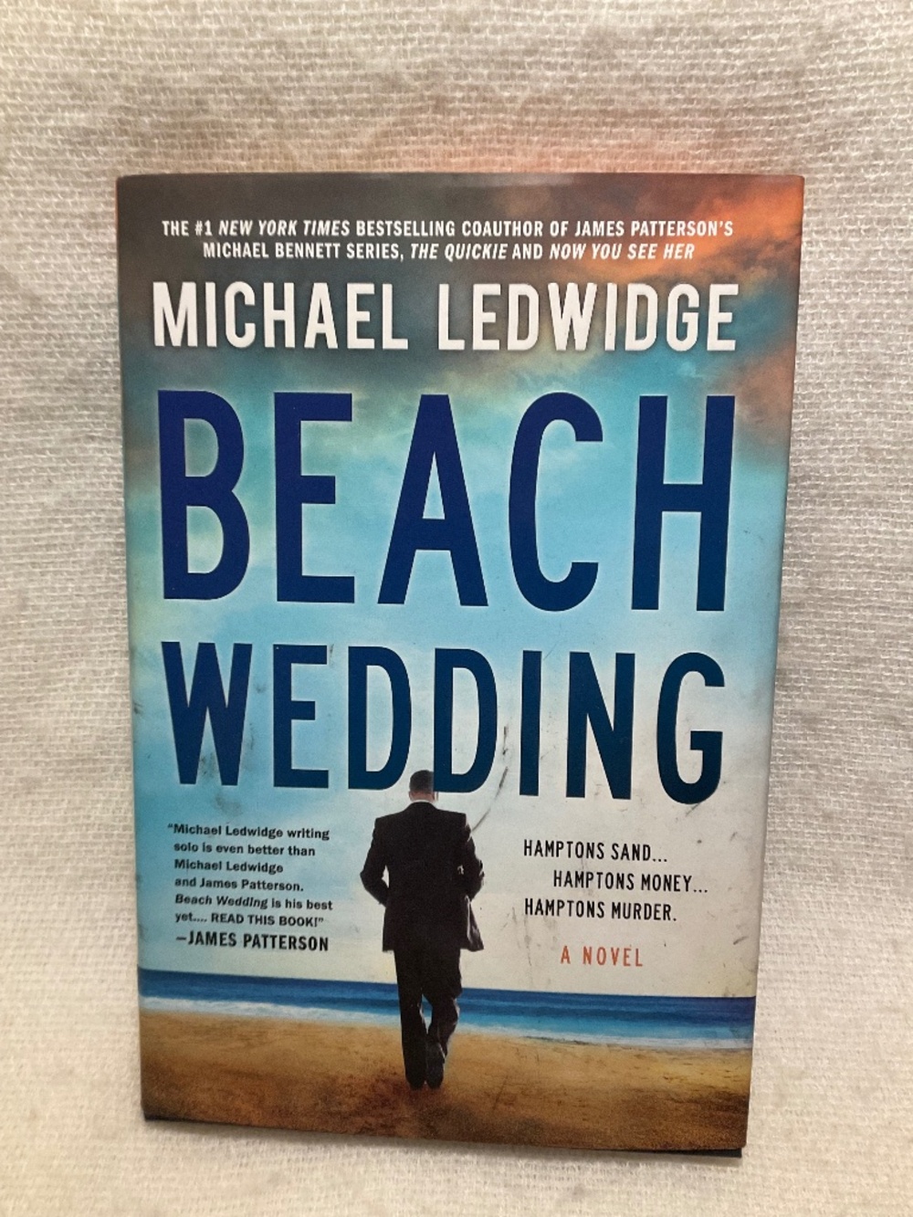 Beach Wedding By Michael Ledwidge Hardcover Book Thriller